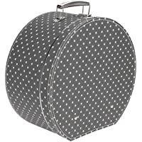 Los mejores  - Lierys Caja Sombrero Lunares Mujer - Made in The EU para sombrerera complementos Verano-Invierno